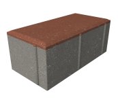 Кирпичик 200x100x80 (красный)
